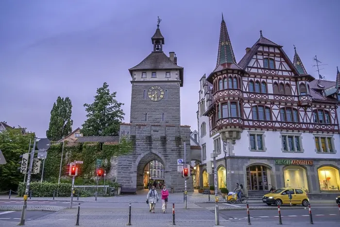 Framed Print : Schnetztor, Old Town, Constance Framed Print : Schnetztor, Old Town, Constance