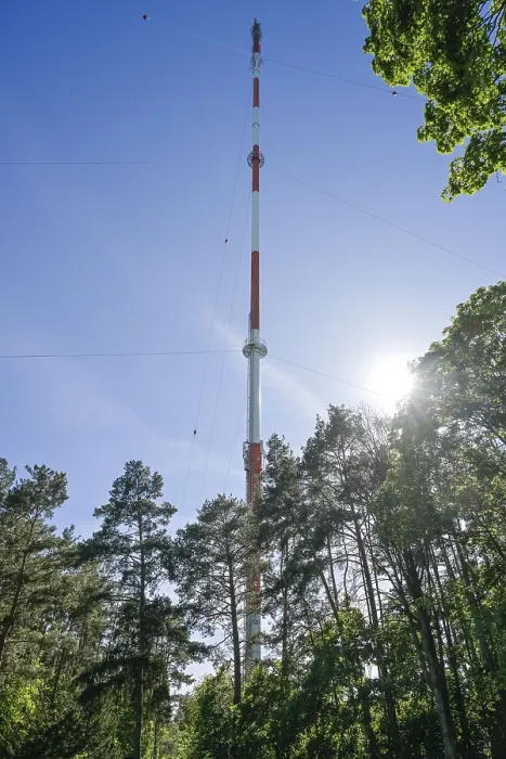 Framed Print : Scholzplatz transmitter, HeerstraBe