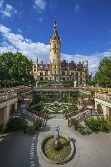Framed Print : Schwerin, Mecklenburg-Vorpommern
