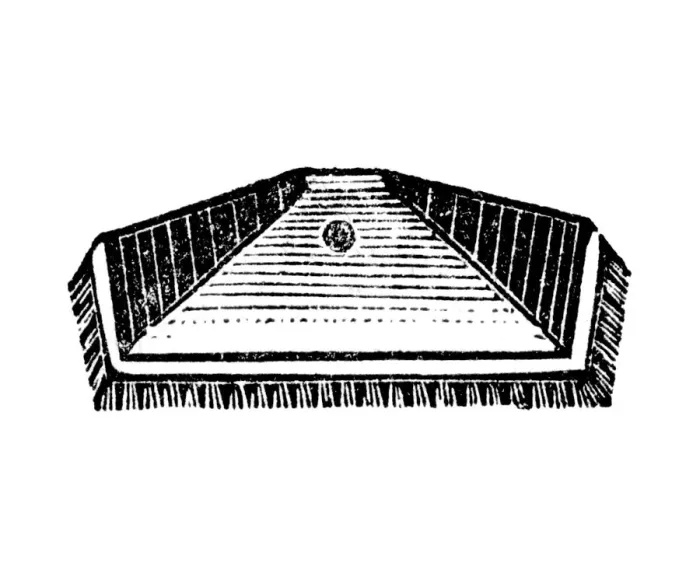 Framed Print : Scrubbing brush, historical illustration