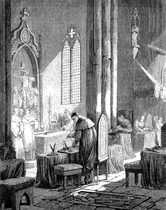Framed Print : The scrutiny phase to elect a new Pope