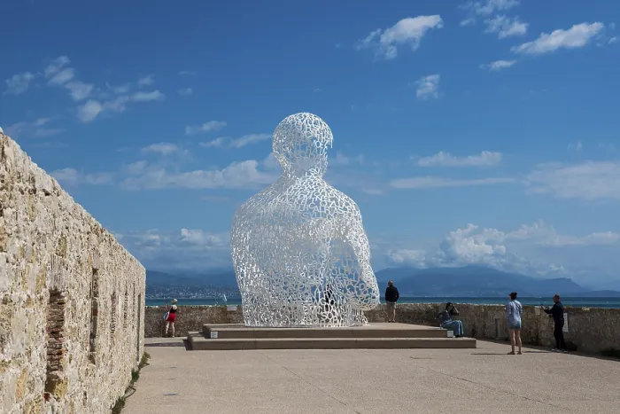 Framed Print : Sculpture made of letters, Le Nomade Framed Print : Sculpture made of letters, Le Nomade