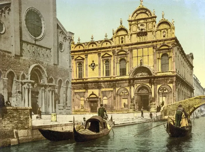 Framed Print : The Scuola Grande di San Marco is a building in Venice Framed Print : The Scuola Grande di San Marco is a building in Venice