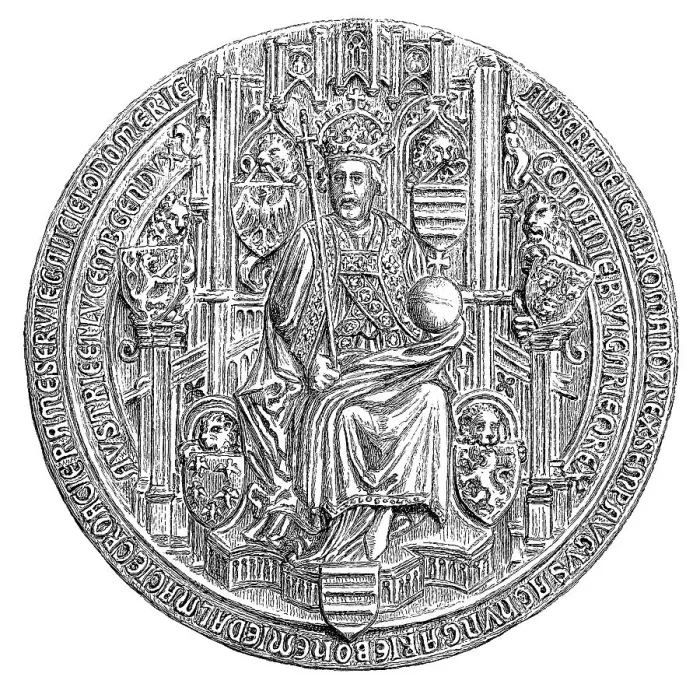 Framed Print : Seal of Albert the Magnanimous Framed Print : Seal of Albert the Magnanimous