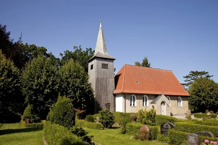 Framed Print : Seamen's Church in Arnis, the smallest town in Germany