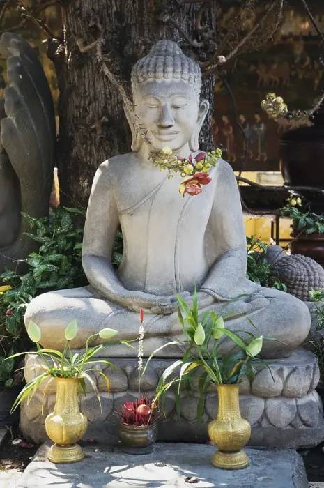 Framed Print : Seated Buddha in the Royal Palace Framed Print : Seated Buddha in the Royal Palace