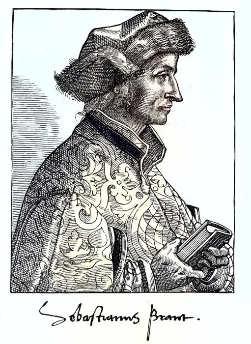 Framed Print : Sebastian Brant or Sebastian Brandt Framed Print : Sebastian Brant or Sebastian Brandt