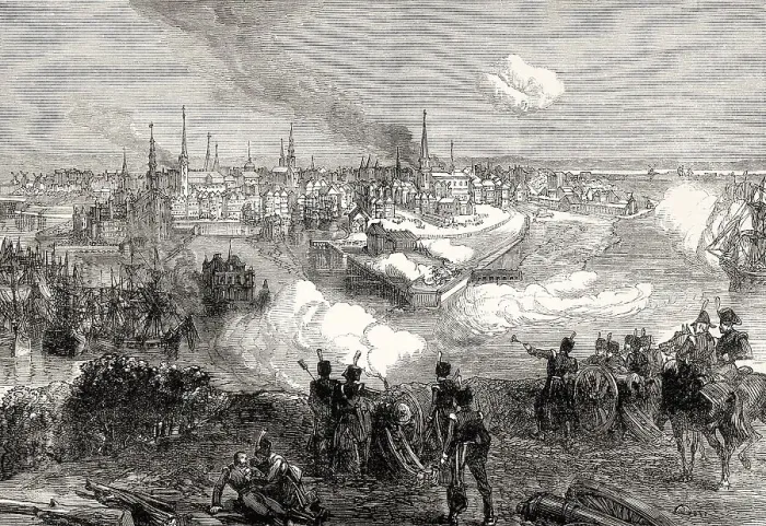 Framed Print : The Second Battle of Copenhagen