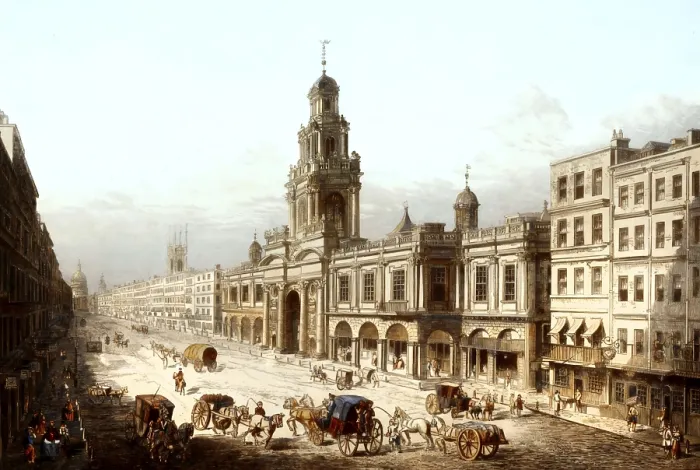 Framed Print : The second Royal Exchange, London