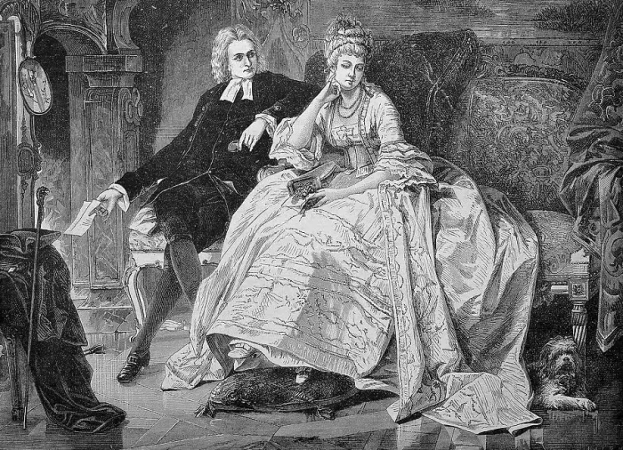 Framed Print : The Secret Betrayed, couple in elegant clothes sitting on a sofa Framed Print : The Secret Betrayed, couple in elegant clothes sitting on a sofa