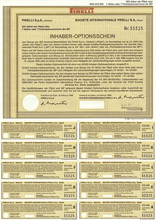 Framed Print : Securities certificate, bearer warrant Framed Print : Securities certificate, bearer warrant