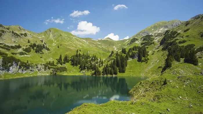 Framed Print : Seealpsee, Allgaeu Alps, Allgaeu