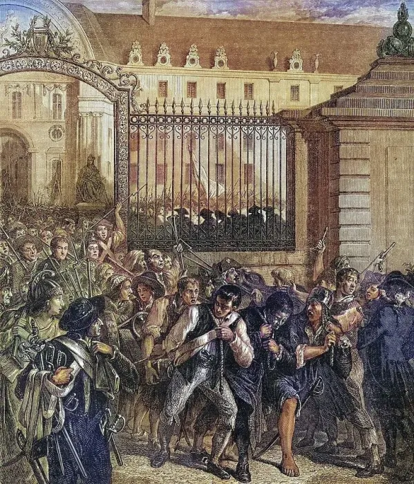 Framed Print : Seizure of arms from the Invalides Framed Print : Seizure of arms from the Invalides