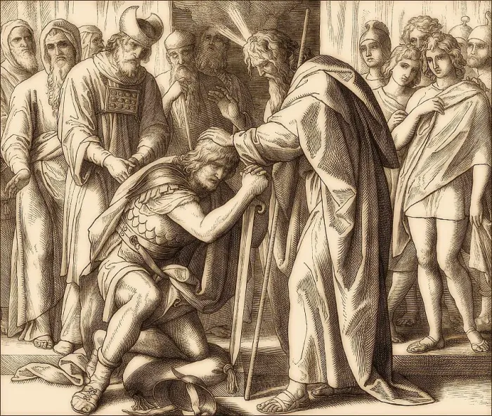 Framed Print : The Selection of Joshua, Old Testament