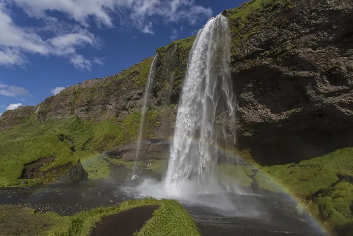 Framed Print : Seljalandsfoss Waterfall, Iceland, Europe