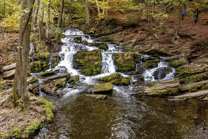 Framed Print : The Selke Valley in Autumn Selke Waterfall Harz Mountains Framed Print : The Selke Valley in Autumn Selke Waterfall Harz Mountains