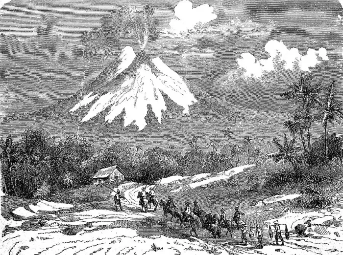 Framed Print : Semeru, also Mahameru, Great Meru