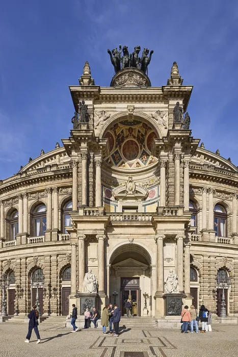 Framed Print : Semperoper, Opera House of the Dresden State Opera Framed Print : Semperoper, Opera House of the Dresden State Opera