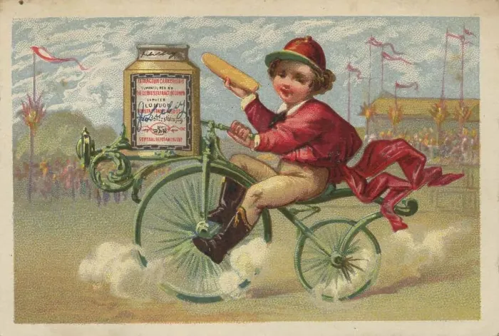 Framed Print : Series Genrebilder 1 (1873 to 1878) (Paris) a child