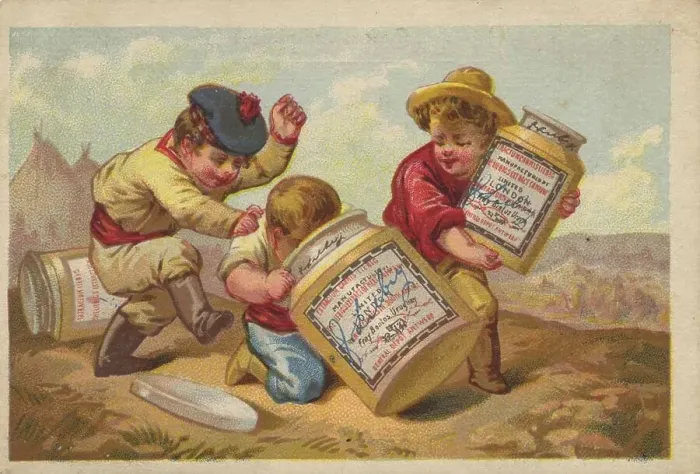 Framed Print : Series Genrebilder 1 (1873 to 1878) (Paris) Three children Framed Print : Series Genrebilder 1 (1873 to 1878) (Paris) Three children