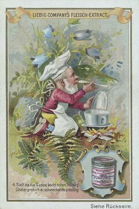 Framed Print : Series of the gnome uses Liebig meat extract Framed Print : Series of the gnome uses Liebig meat extract