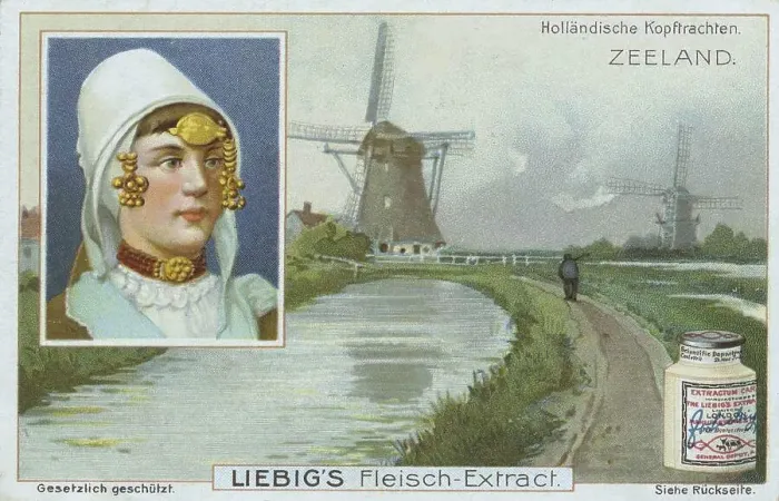 Framed Print : Series of headdresses from Holland