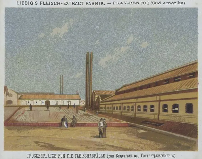 Framed Print : Series of industrial plants, meat extract factory Framed Print : Series of industrial plants, meat extract factory