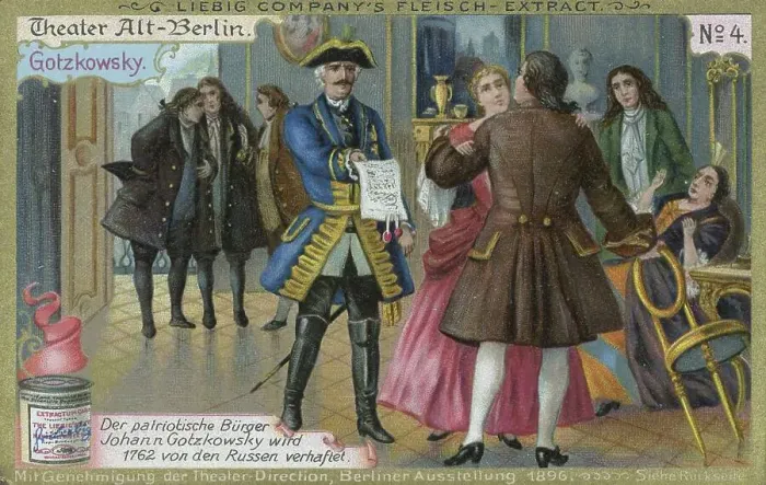 Framed Print : Series Opera Theatre Old Berlin
