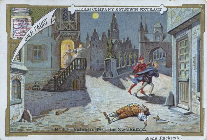 Framed Print : Series of pictures Opera, Faust