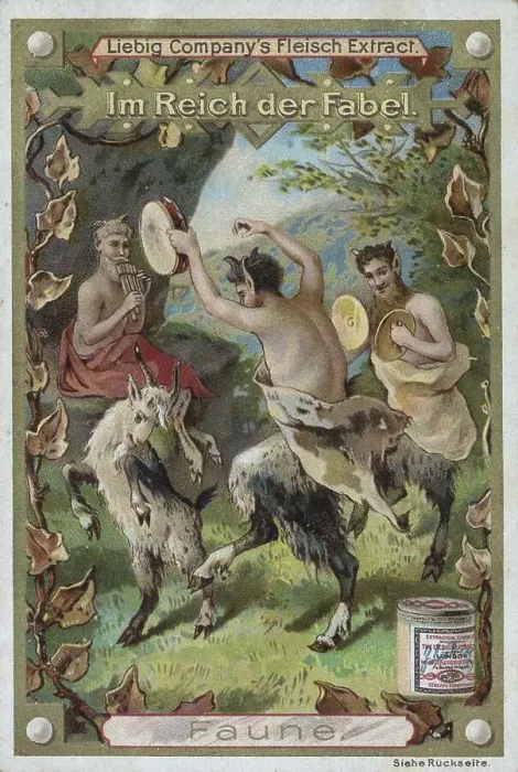 Framed Print : Series In the Realm of Fable, Fauns