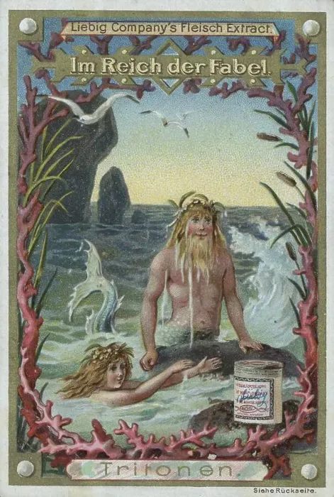 Framed Print : Series In the Realm of Fable, Tritons
