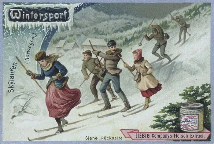 Framed Print : Series Winter Sports, Skiing, Norway