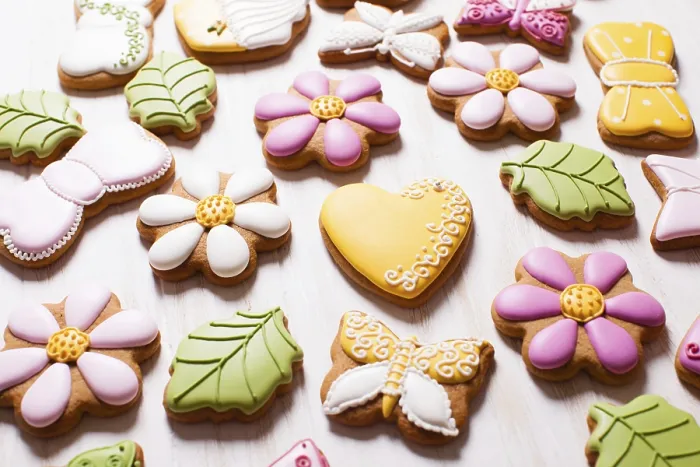 Framed Print : A set of delicious homemade gingerbreads of various shapes laid out on the table Framed Print : A set of delicious homemade gingerbreads of various shapes laid out on the table