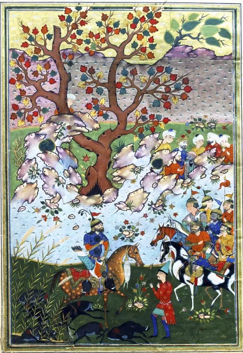 Framed Print : The Shahnameh or Shah-nama (Persian: شاهنامه Šahnameh)