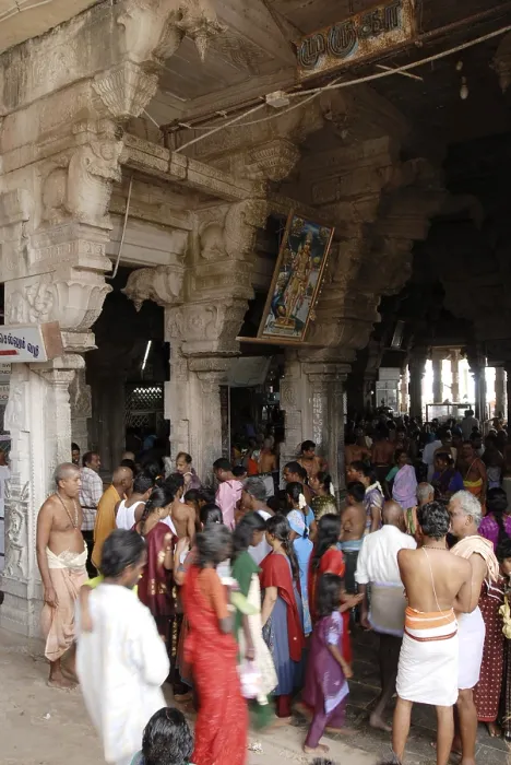 Framed Print : Shanmuga Vilasam Mandap in Subrahmanya Swami temple