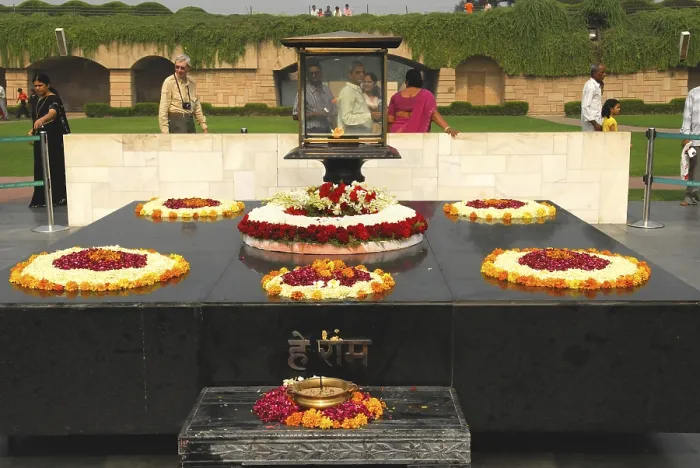 Framed Print : Shanti sthal of Mahatma Gandhi