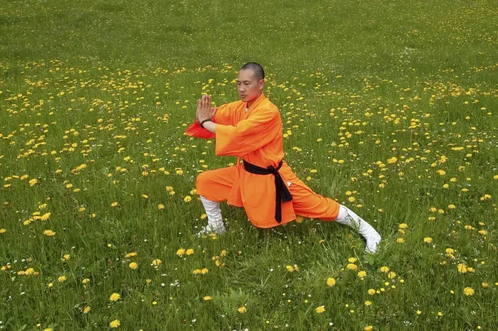 Framed Print : Shaolin monk