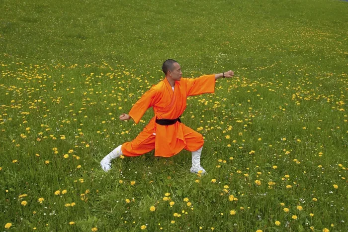 Framed Print : Shaolin monk