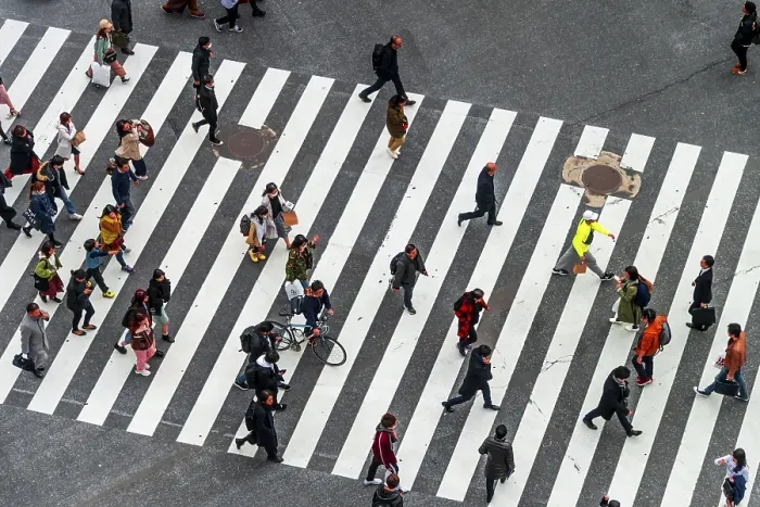 Framed Print : Shibuya crossing, crowds at intersection Framed Print : Shibuya crossing, crowds at intersection