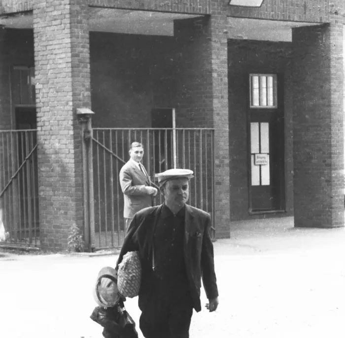 Framed Print : For the last shift at Gustav Colliery in Dortmund in 1965 Framed Print : For the last shift at Gustav Colliery in Dortmund in 1965