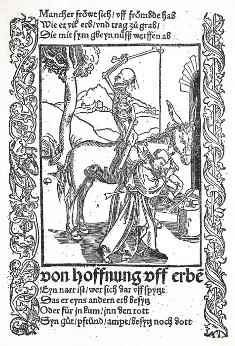 Framed Print : The Ship of Fools by Sebastian Brant