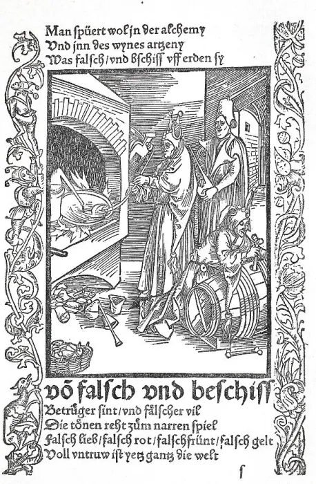 Framed Print : The Ship of Fools by Sebastian Brant