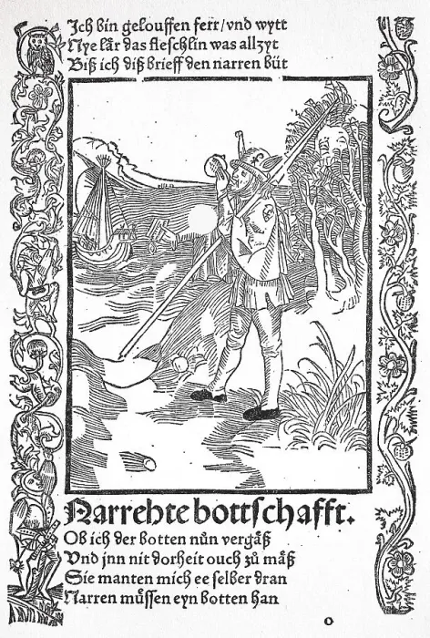 Framed Print : The Ship of Fools by Sebastian Brant