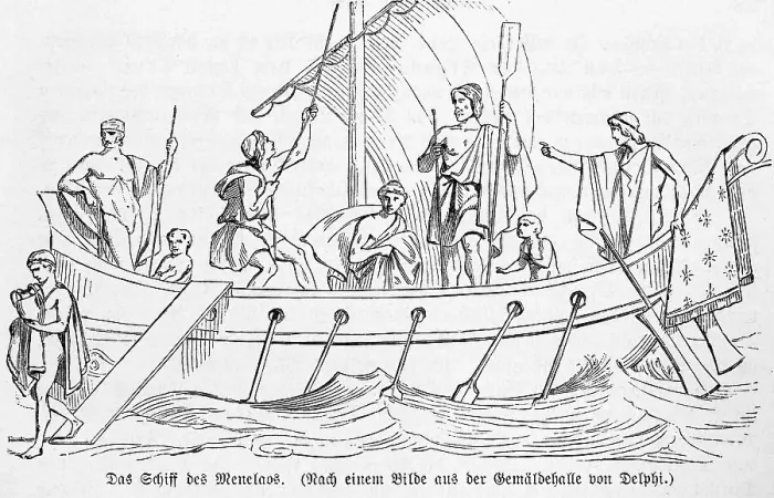 Framed Print : Ship of Menelaus, King of Sparta Framed Print : Ship of Menelaus, King of Sparta