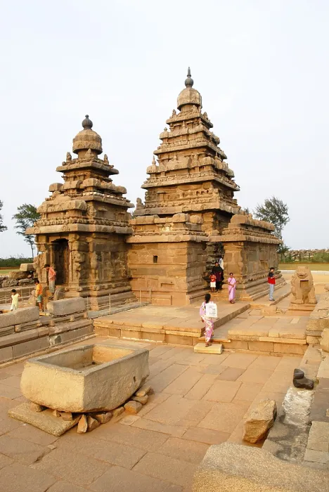 Framed Print : The shore temple in Mahabalipuram