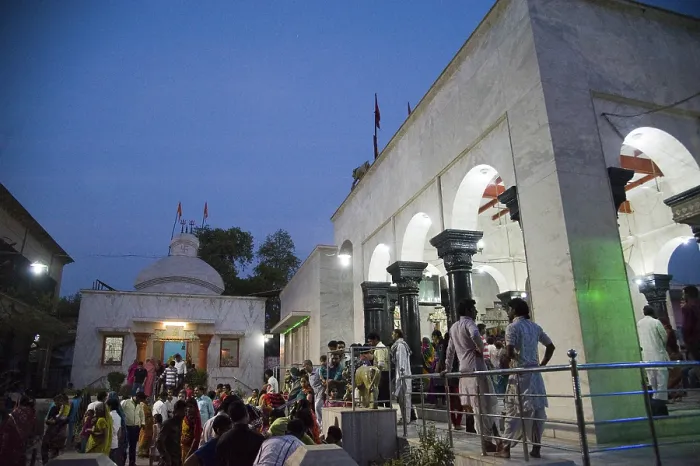 Framed Print : Shri katyayani peeth temple, mathura