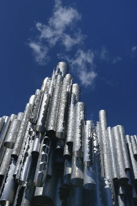 Framed Print : Sibelius Monument, Jean, Helsinki, Finland, Europe