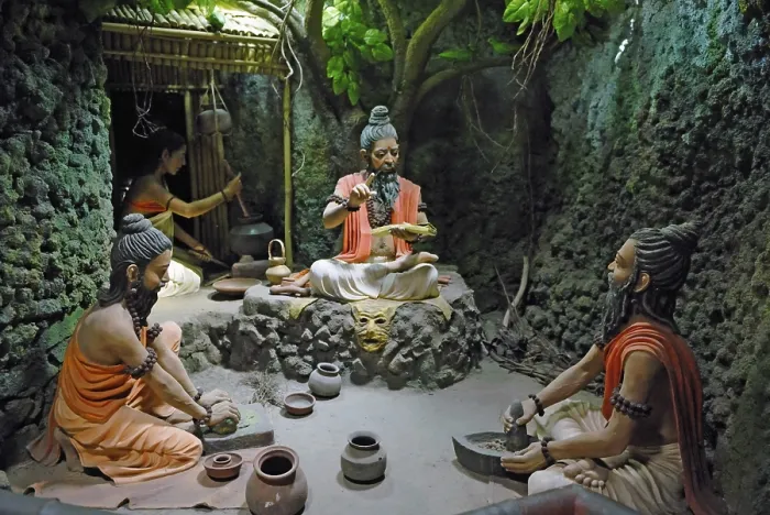 Framed Print : Siddhagiri Gramjivan Museum Kaneri Math