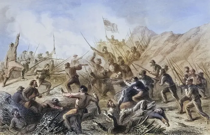 Framed Print : Siege of Vicksburg, Mississippi 1863 Framed Print : Siege of Vicksburg, Mississippi 1863