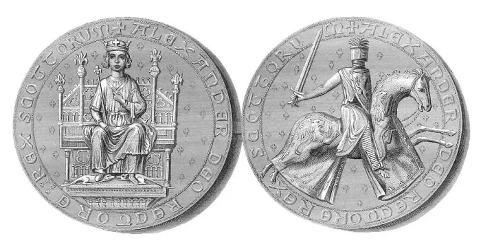 Framed Print : Siegel von Alexander III. 1241 - 1286 Framed Print : Siegel von Alexander III. 1241 - 1286